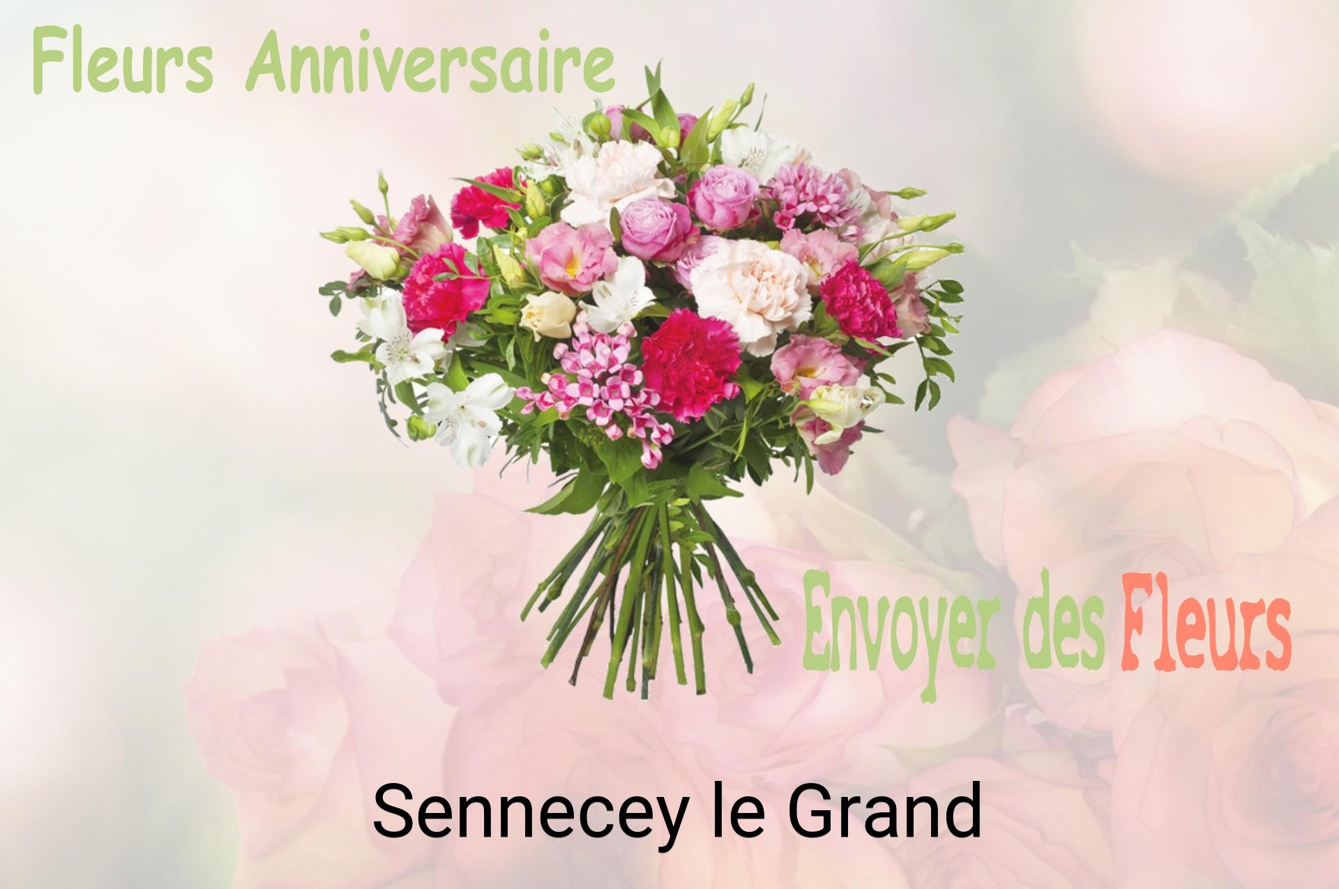 Bouquet de fleurs d’anniversaire livré à Sennecey-le-Grand